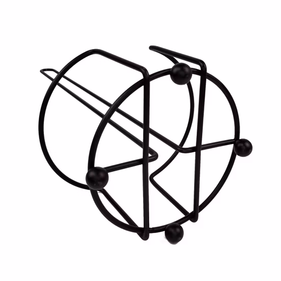 Porte-rouleau de papier essuie-tout en bois de cuisine facile à déchirer d'une main avec base en marbre antidérapante debout sous l'armoire