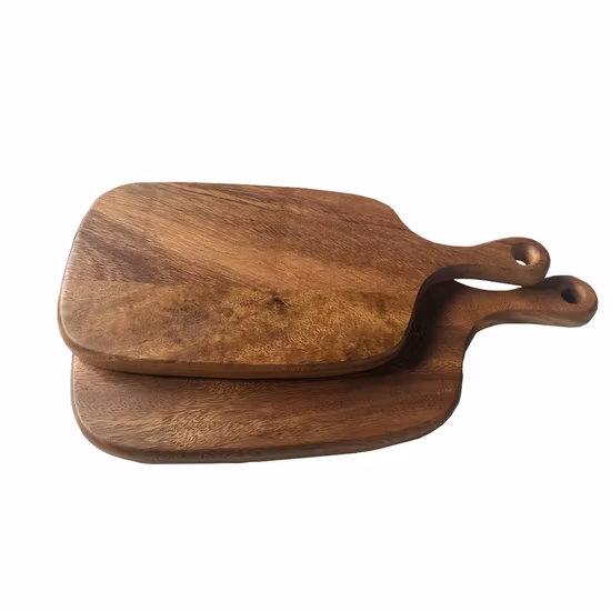 High Quality Acacia Chopping Board with Various Shapes Wood Cutting Board